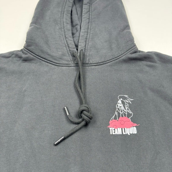 NEW! Men’s Team Liquid x Naruto Shippuden Hooded Sweatshirt Size Medium W/Tags - Picture 2 of 7